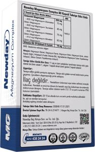 Newday Magnezyum Complex x 3 Adet