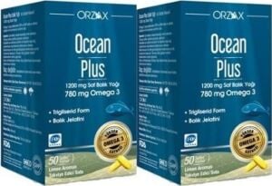 Ocean Plus 1200 mg 50 Kapsül (2 Kutu)