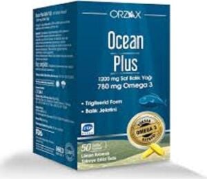 Ocean Plus 1200 mg Balık Yağı 50 Kapsül