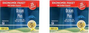 Ocean Plus 1200 Mg 100 Softjel 2 Adet