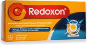 Bayer Redoxon C Vitamini D Vitamini Çinko Üçlü Etki 2X15 Efervesan