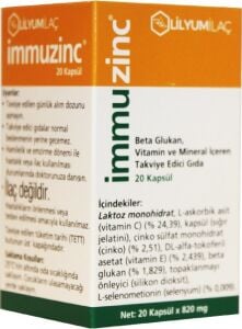 Immuzinc 20 Kapsül