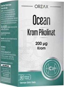 Orzax Ocean Krom Pikolinat 20 Mcg 90 Kapsül