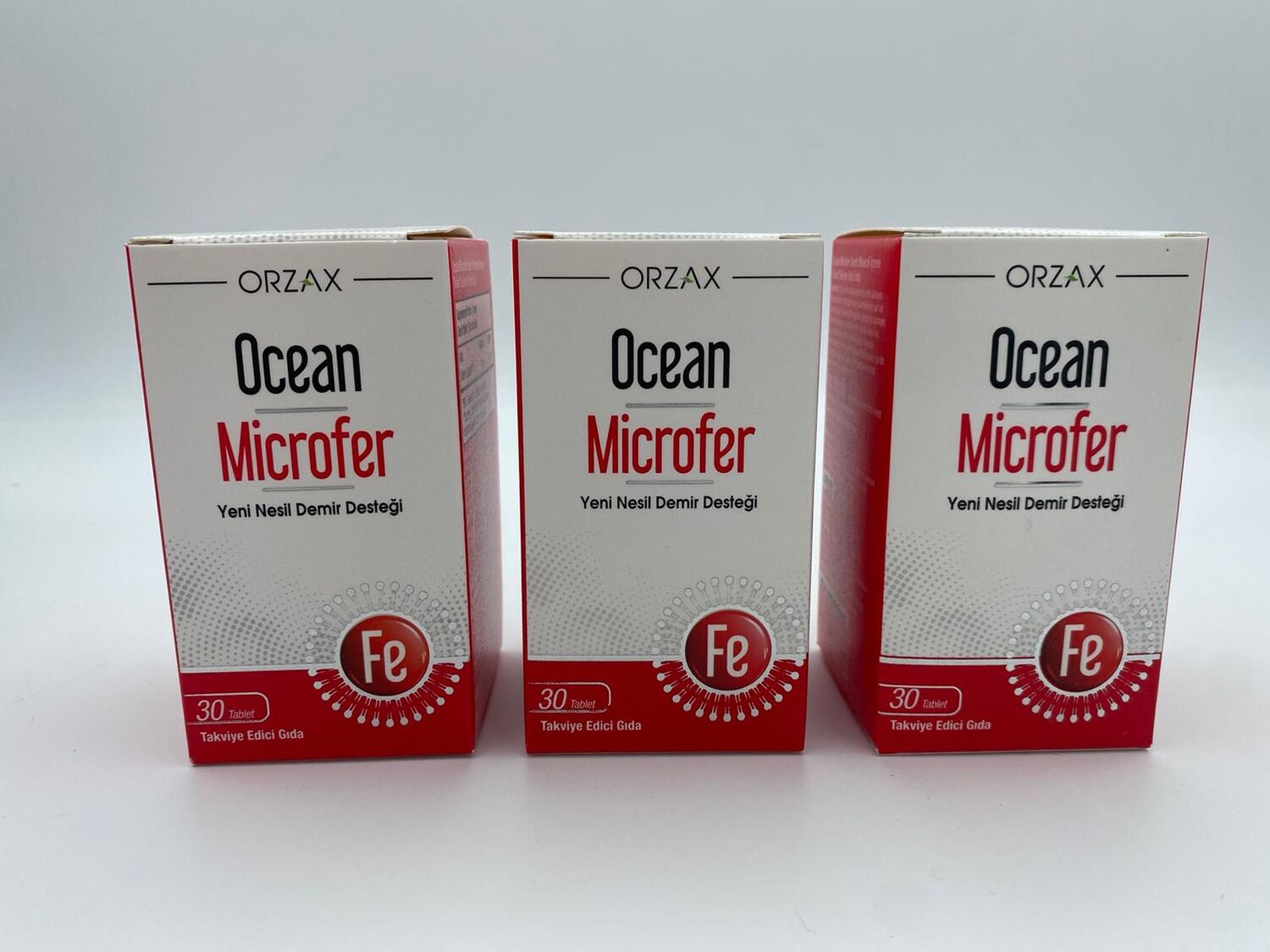 Orzax Ocean Microfer 30 Tablet 3 Adet