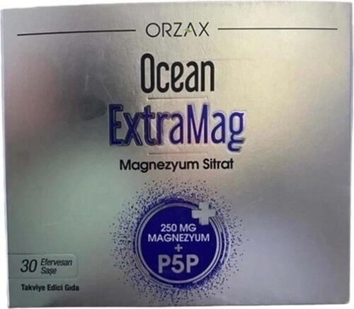 Orzax Ocean Extramag Magnezyum Sitrat 30 Saşe