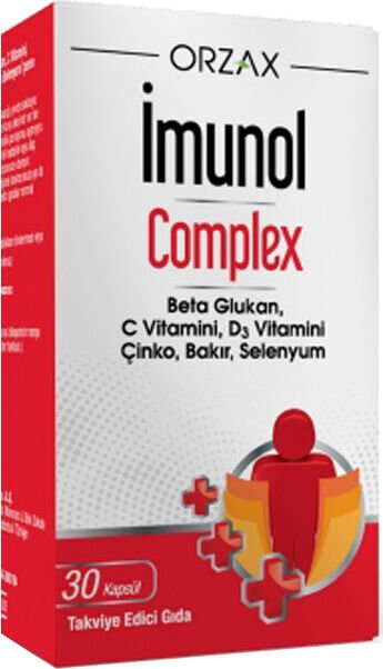 Orzax Imunol Complex 30 Kapsül