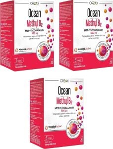 Ocean Methyl B12 500 Mg 5ml Sprey 3 Kutu