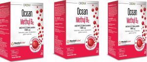 Ocean Methyl B12 1000MG 10ML Sprey 3 Kutu