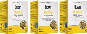 Ocean Vitamin D3 1000 Iu 50 ml Damla 3 Lü Avantaj Paket