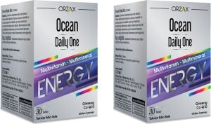 Orzax Ocean Daily One Energy 30 Tablet x 2 adet