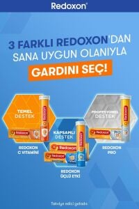 Redoxon Üçlü Etki 30 Efervesan Tablet I 1000 mg C Vitamini, D Vitamini ve Çinko İçeren Takviye Edici Gıda