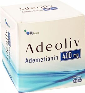 Rpfarma Adeoliv 400MG (Ademetionin) 48 Tablet
