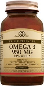 Solgar Omega 3 950 Mg 50 Kapsül Balık Yağı