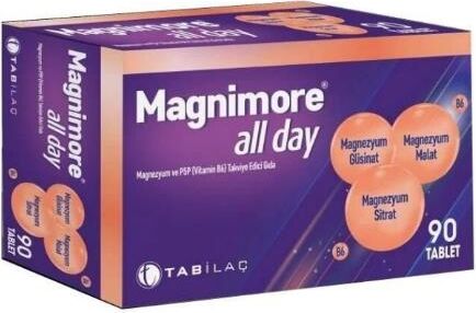 Tab İlaç Magnimore All Day 90 Tablet