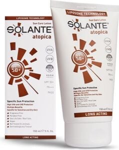 Solante Atopica Spf 50 Lotion 150Ml Solante Atopik Dermatitli Ciltler İçin Güneş Koruyucu Losyon