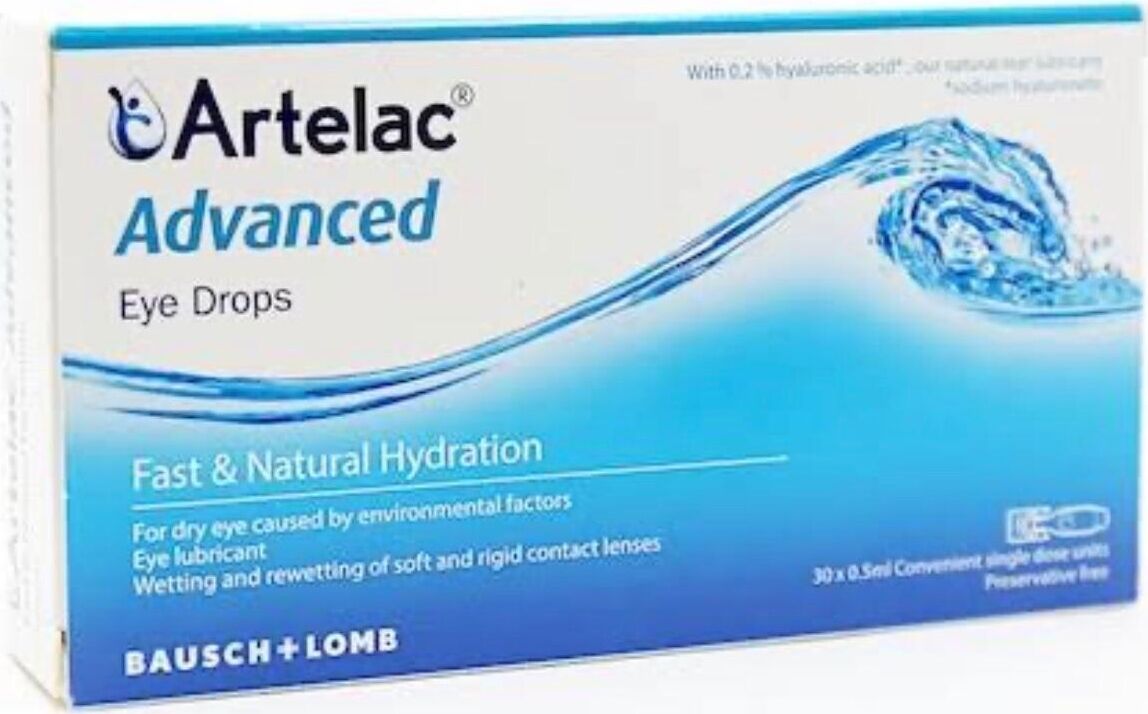 Bausch + Lomb Artelac Advanced Damlası 30 x 0,5 ml
