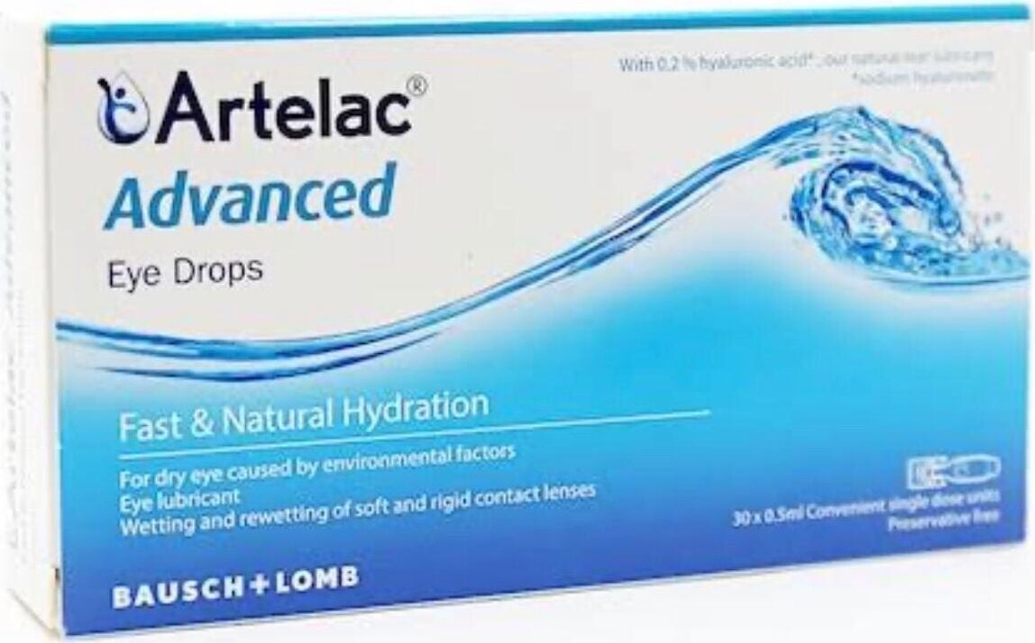 Bausch + Lomb Artelac Advanced Damlası 30 x 0,5 ml