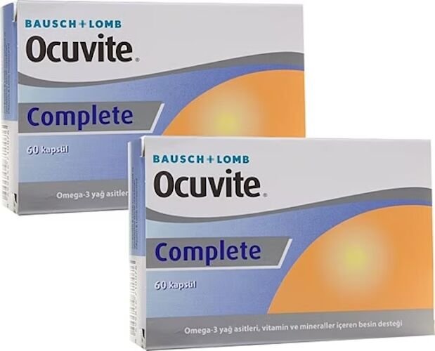 Bausch + Lomb Ocuvite Complete 60 Kapsül - 2 Adet