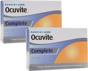 Bausch + Lomb Ocuvite Complete 60 Kapsül - 2 Adet