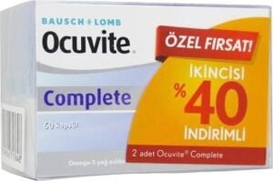 Baushe Lomb Ocuvite Complete 2 Li Fırsat Paketi 2 X 60Kapsül
