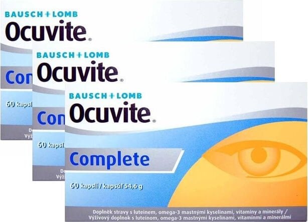 BAUSHE LOMB Bausch Lomb Ocuvite Complete 60 Kapsül - 3 Adet