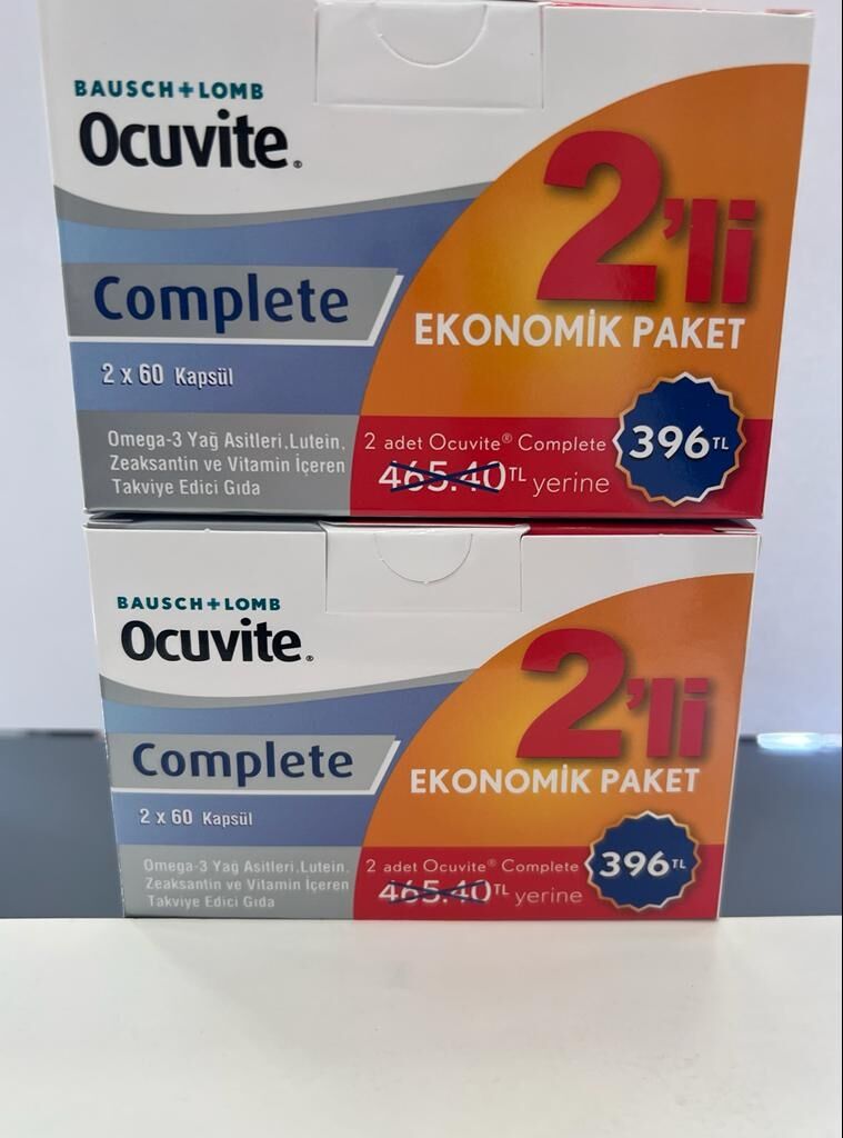 Ocuvite Complete 2x2 Li Ekonomik Paket