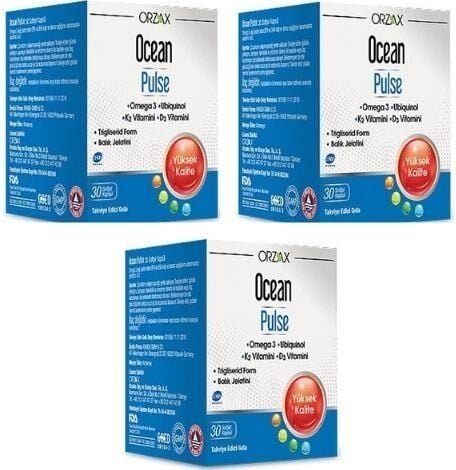 Orzax Ocean Pulse 30 Kapsül x 3