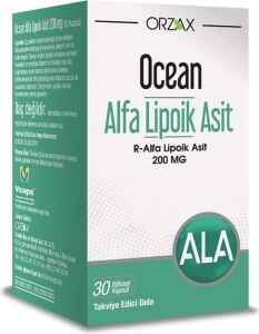 Orzax Ocean Alfa Lipoik Asit 200 Mg 30 Kapsül