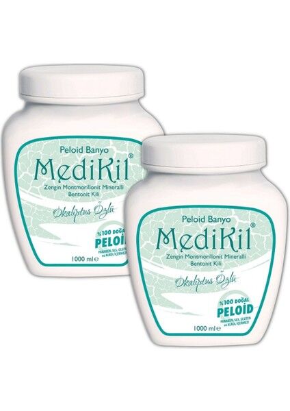 Medikil Peloid Ayak ve Banyo Terapisi Okaliptus Özlü 1000 ml x 2 Adet