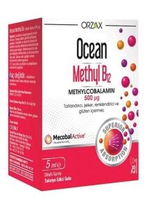 Orzax Ocean Methyl B12 500 mcg Sprey 5 ml