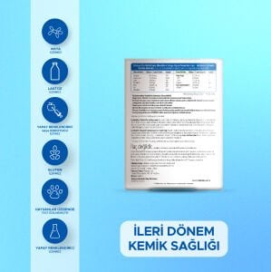 Osteocare Plus Omega-3, Kalsiyum,Magnezyum,D ve C Vitamini İçeren Kemik Sağlığı Vitamini 28 Tablet-28 Kapsül