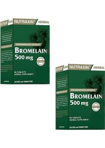 Nutraxin Bromelain 500 mg 60 Tablet 2 ADET