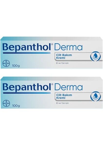 Bepanthol Derma Cilt Bakım Kremi 100 gr 2 Adet