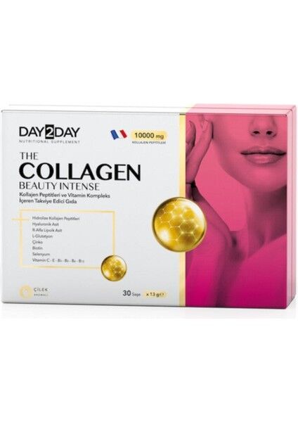 Day2Day The Collagen Beauty Intense 30 Saşe Çilek Aromalı