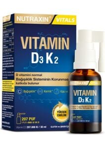 Nutraxin D3K2 Sprey 30 ml