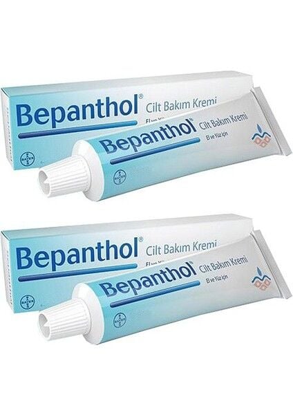 Bepanthol Cilt Bakım Kremi 100 gr 2 Kutu